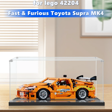 Display case for LEGO Technic™ Fast and Furious Toyota Supra MK4 42204 - ICUANUTY