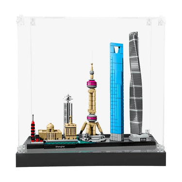 Display Case for LEGO Architecture：Shanghai 21039 - ICUANUTY