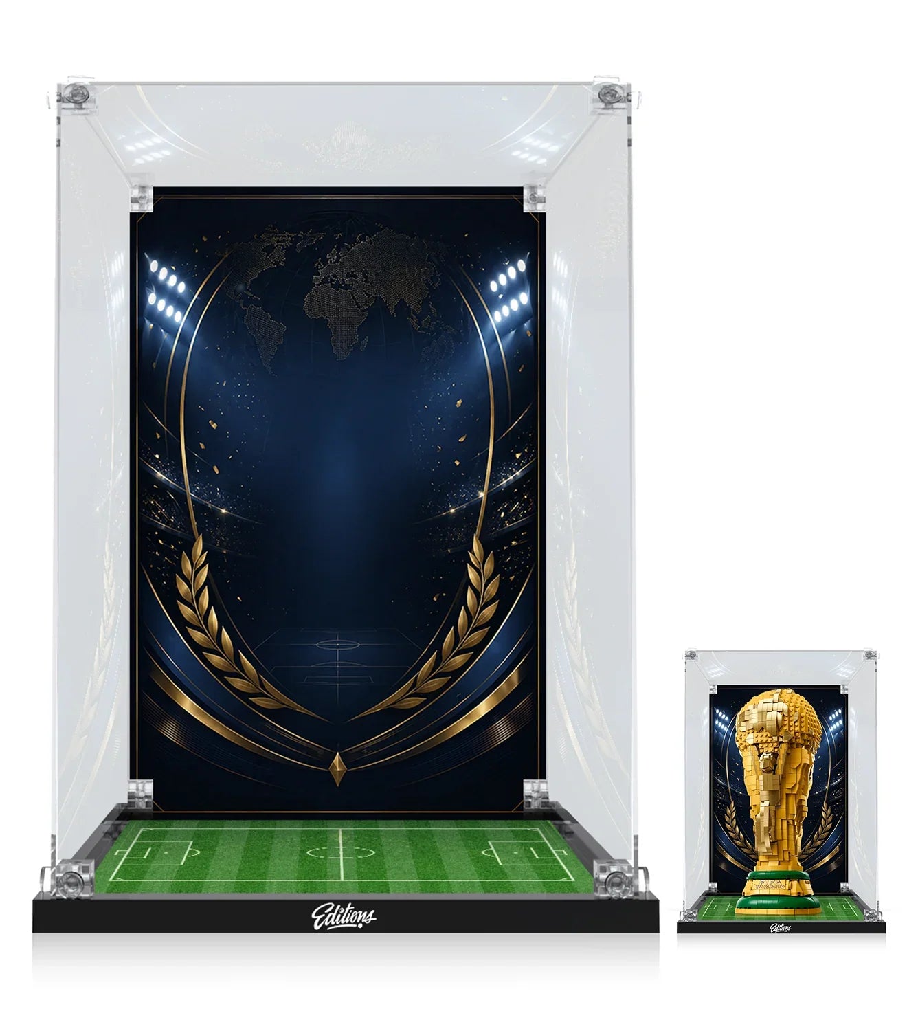 Premium Display Case Compatible wiht LEGO® FIFA World Cup™ Official Trophy 43020 – 2026 Edition