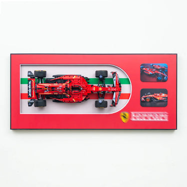 Wall Display Frame for LEGO® Technic™ Ferrari SF-24 F1 Car 42207