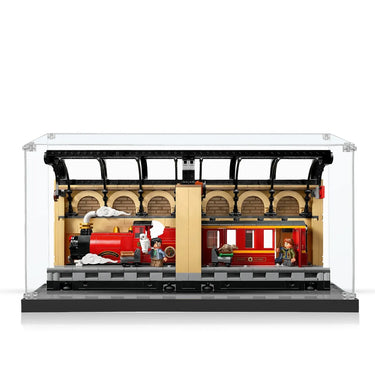 Display case for LEGO® Harry Potter™ Book Nook: Hogwarts™ Express 76450 - ICUANUTY
