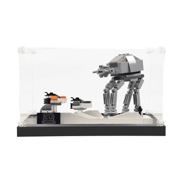 Display case for LEGO Battle of Hoth - 20th Anniversary Edition 40333 - ICUANUTY