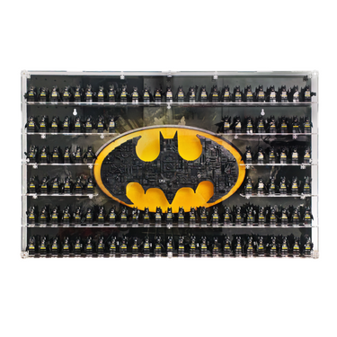 Acrylic Display Case for LEGO® Batman Minifigures | 6-Tier Universal Showcase (Fits 115 Figures)