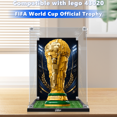 Premium Display Case Compatible wiht LEGO® FIFA World Cup™ Official Trophy 43020 – 2026 Edition
