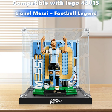 Udstillingskasse til LEGO® Lionel Messi – Fodboldlegende 43015