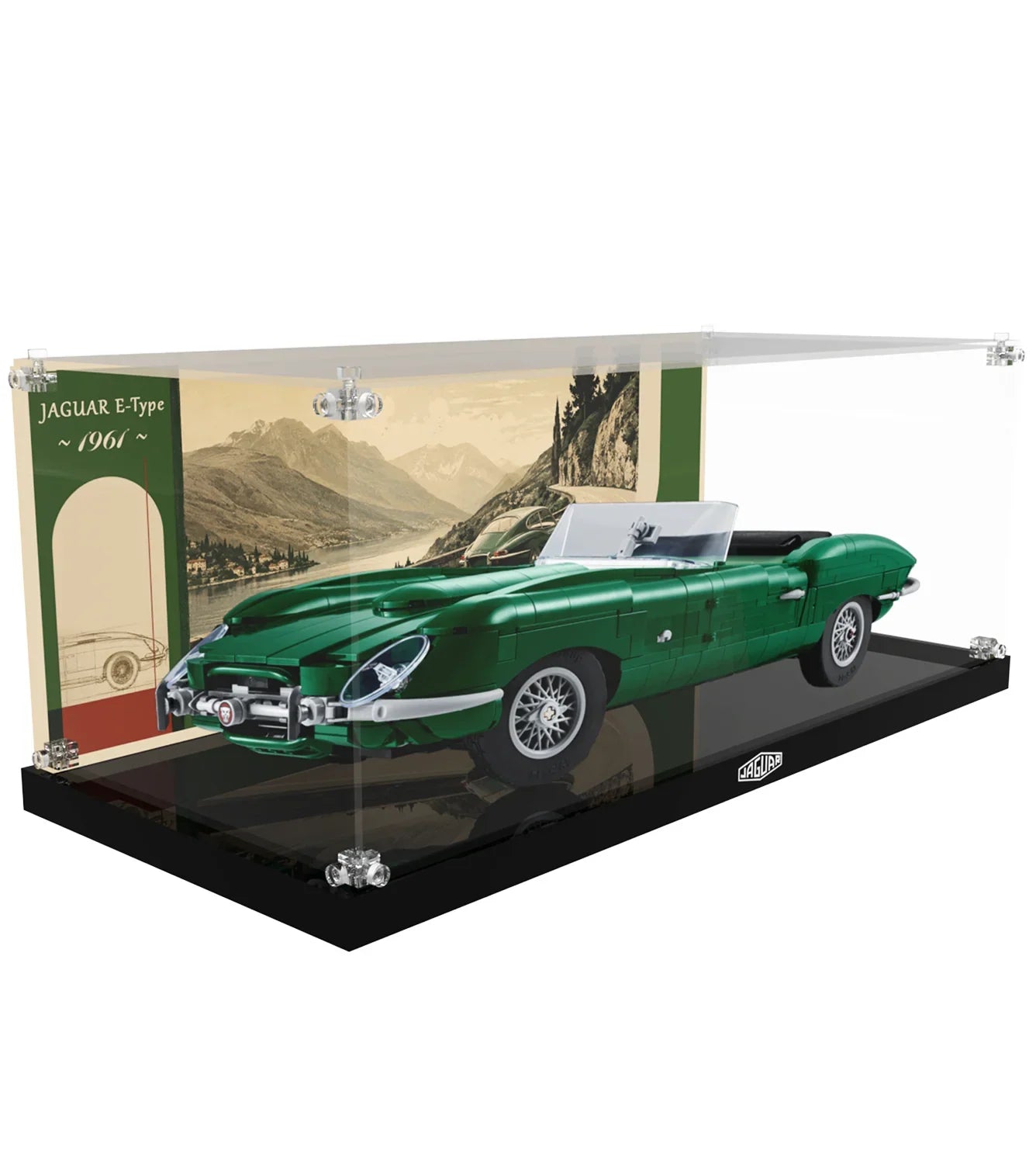 Vitrine pour la Jaguar Type E LEGO® Icons  11381