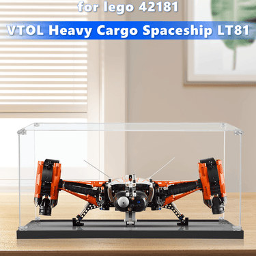 Display case for LEGO® Technic™ VTOL Heavy Cargo Spaceship LT81 (42181) - ICUANUTY