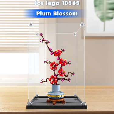 Display Case for LEGO Icons Plum Blossom 10369 - ICUANUTY