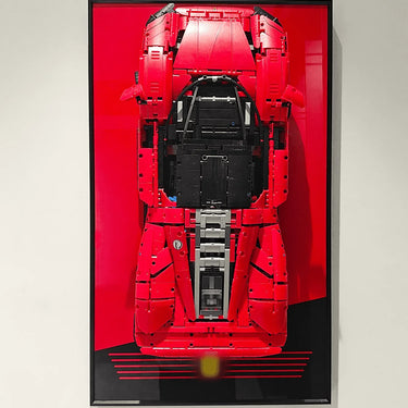 Wall Display Frame for Lego 42143 Technic™ Ferrari Daytona SP3 - ICUANUTY