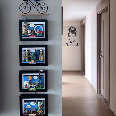 Display Frame for LEGO® Postcards – Single Universal Picture Frame - ICUANUTY