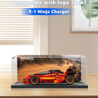Display Case for LEGO® NINJAGO® X-1 Ninja Charger 71867