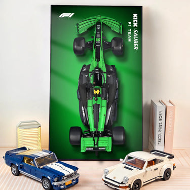 Wall Display Frame for CADA KlCK Sauber F1 Team C44 2024 C64010W - ICUANUTY