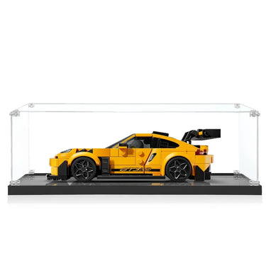 Display Case for LEGO® Speed Champions Porsche 911 GT3 RS Super Car 77239 - ICUANUTY