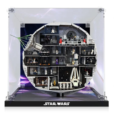 Premium Acrylic Display Case for LEGO® Star Wars™ Death Star™ 75419 - ICUANUTY