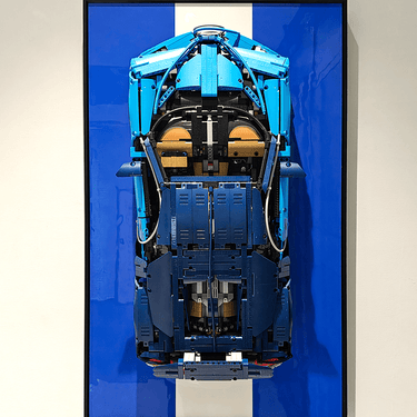 Display Wall Frame for Lego 42083 Technic™ Bugatti Chiron Lego Car - ICUANUTY