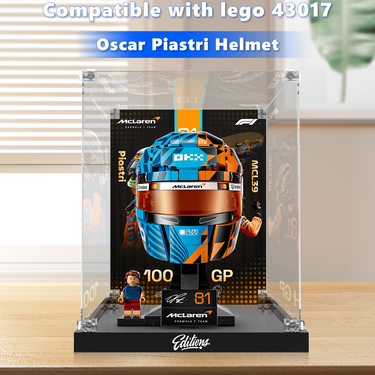 Display Case Compatible With LEGO F1 Helmets 43014 / 43017 / 43022 / 43023