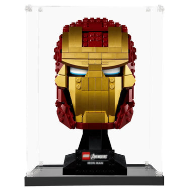 Display Case For LEGO Marvel Iron Man Bust 76165 - ICUANUTY