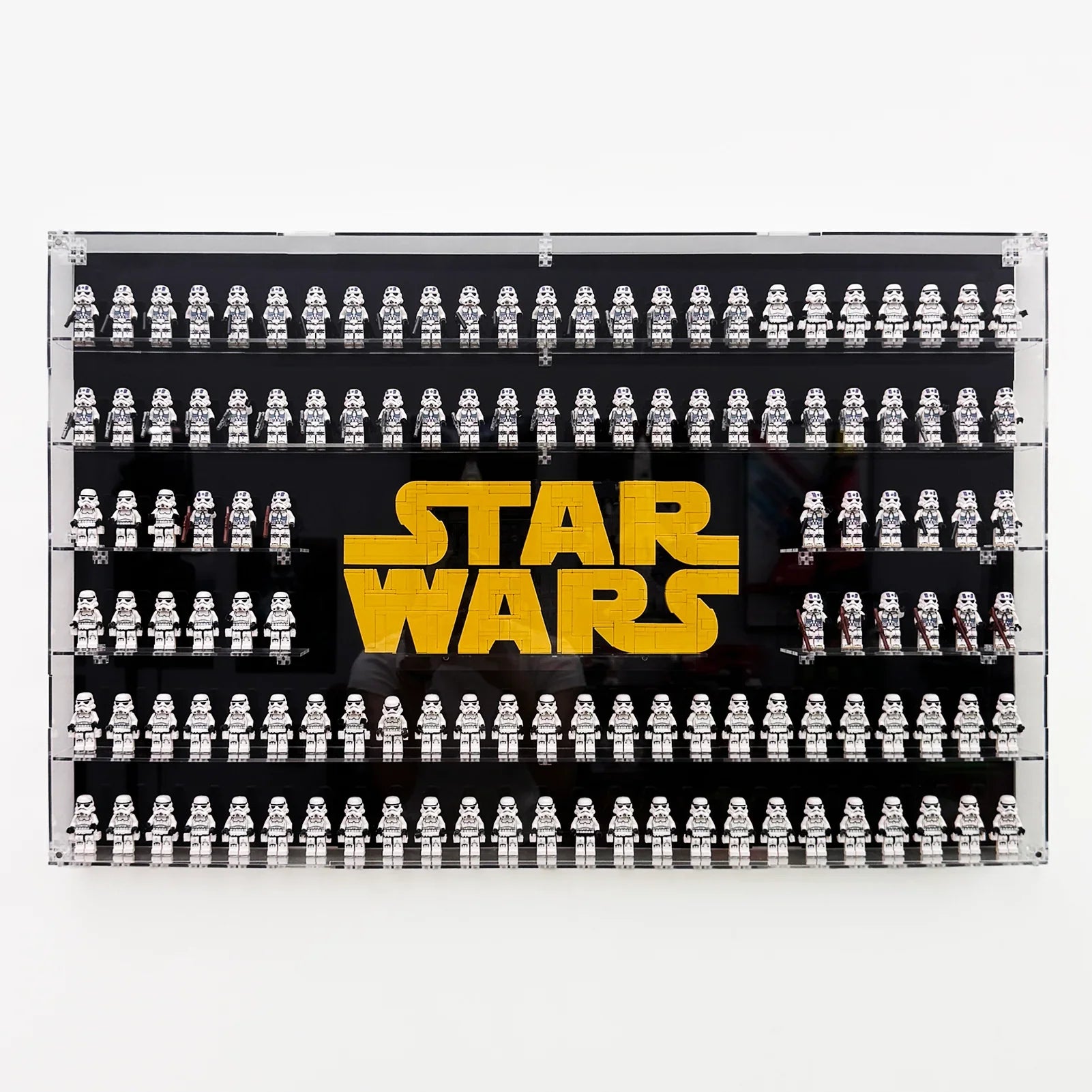 Display Case for LEGO® Minifigures Fits 150 Figures 6-Tier Galactic Minifigure