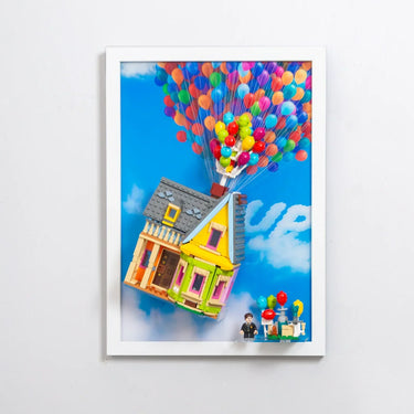 Wall display Frame for LEGO Disney Up House 43217 - ICUANUTY