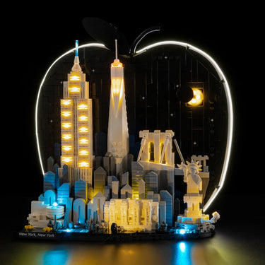 Premium Light Kit Compatible with LEGO Architecture New York City – The Big Apple 21066