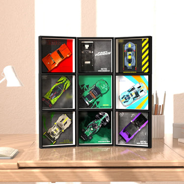 Picture frame for LEGO® Speed Champions 2 Fast 2 Furious Honda S2000 77241 - ICUANUTY