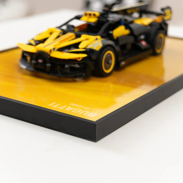 Wall Frame For LEGO Technic Supercar Collection 1:16 scale (42161, 42151, 42173, 42212, 42208) - ICUANUTY