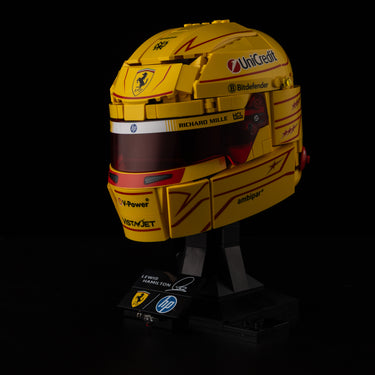 Premium Light Kit Compatible with LEGO® Editions Scuderia Ferrari HP Lewis Hamilton Helmet 43022