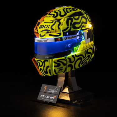 Premium Light Kit Compatible with LEGO® Editions McLaren Mastercard F1® Team Lando Norris Helmet 43023