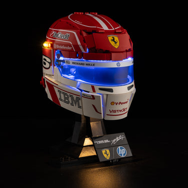Premium Light Kit Compatible with LEGO® Editions Scuderia Ferrari HP Charles Leclerc Helmet 43014