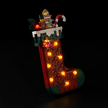 Premium Light Kit Compatible with LEGO Christmas Stocking 40958