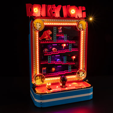 Premium Light Kit Compatible with LEGO® Super Mario™ Donkey Kong™ Arcade 72051