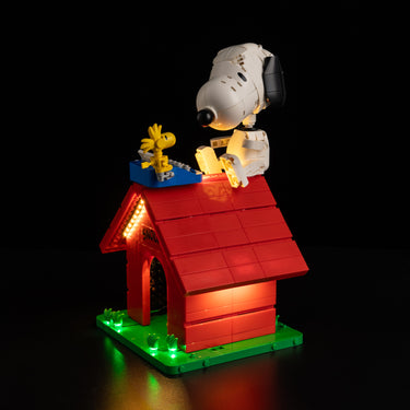 Premium Light Kit Compatible with LEGO Ideas Peanuts: Snoopy's Doghouse 21368