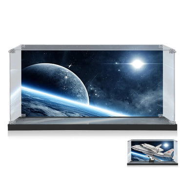 Display case for LEGO® Icons Shuttle Carrier Aircraft 10360 - ICUANUTY