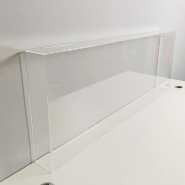 Display frame dust cover for ICUANUTY display wall panels (one-piece design, no installation required)