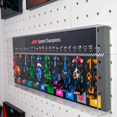 Display frame dust cover for ICUANUTY display wall panels (one-piece design, no installation required)