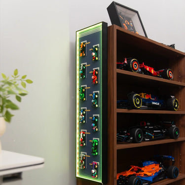 Wall frame for LEGO Other F1® Collectible Race Cars 71049 /Track version - ICUANUTY