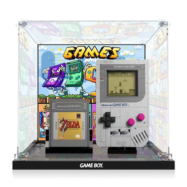 Display Case for LEGO® Super Mario™ Game Boy™ 72046 - ICUANUTY