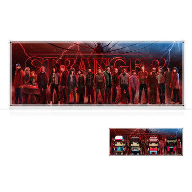 Display Frame compatible with LEGO® BrickHeadz™ Stranger Things 40879/40801 - ICUANUTY