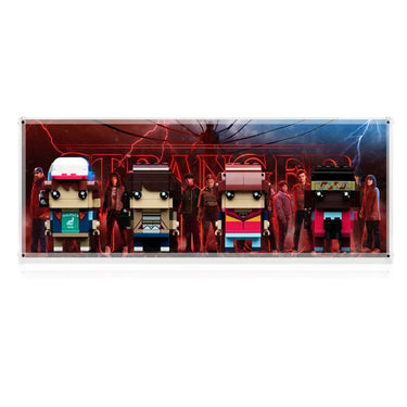 Display Frame compatible with LEGO® BrickHeadz™ Stranger Things 40879/40801 - ICUANUTY