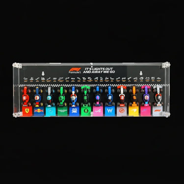 Premium Wall-Mounted Display Case for LEGO® Collectible Minifigures Series 71049 - ICUANUTY