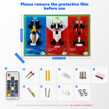 إطار عرض لـ LEGO Icons F1 Legends 3 في 1، قمة رياضة السيارات