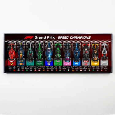 Marco expositor de pared para la serie F1 de LEGO Speed Champions /horizontal Nuevo de 2026
