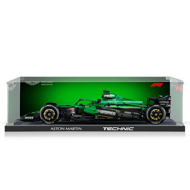LEGO Technic™ Aston Martin Aramco AMR25 F1® -auton 42240 vitriini