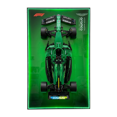 Wall Display Frame for LEGO Technic™ Aston Martin Aramco AMR25 F1® Car 42240