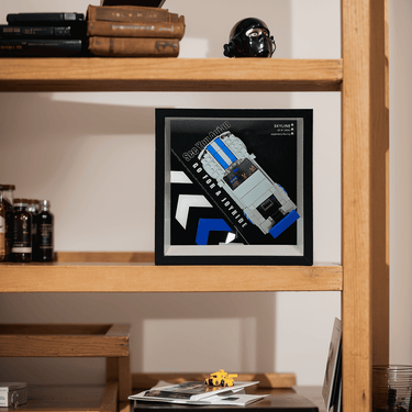 Display Frame for Lego Speed Champions 2 Fast 2 Furious Nissan Skyline GT-R (R34) 76917 - ICUANUTY