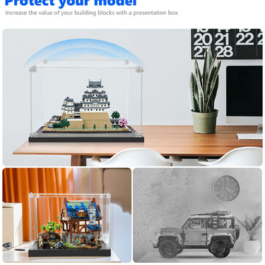Display case for LEGO® Architecture Himeji Castle 21060 - ICUANUTY