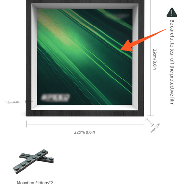 Display Car Frame for Lego Speed Champions Aston Martin Aramco F1 AMR24 77245 - ICUANUTY