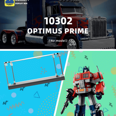Display Case for Lego Creator Expert Optimus Prime 10302 - ICUANUTY