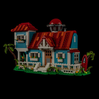 Light Kit for LEGO® Disney™ Lilo and Stitch Beach House 43268 - ICUANUTY
