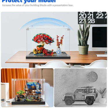 Display case for LEGO other Good Fortune 80117 - ICUANUTY